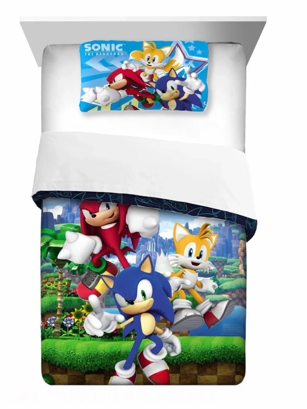 Sonic The Hedgehog Kids Bedding Set